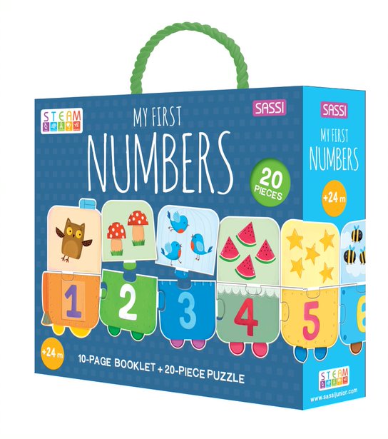 Steam Puzzle - My First Numbers - الكتاب