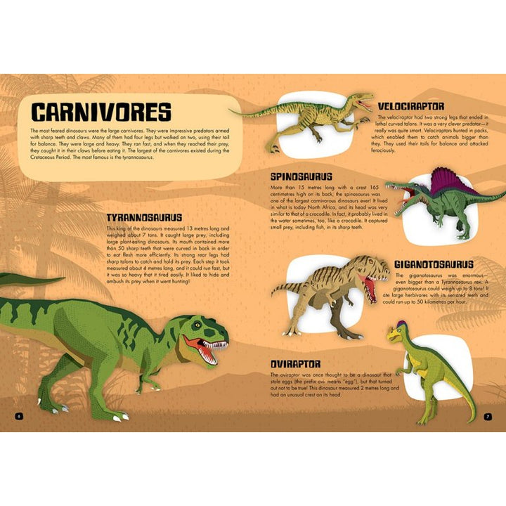 Travel Learn And Explore The World Of Dinosaurs - الكتاب