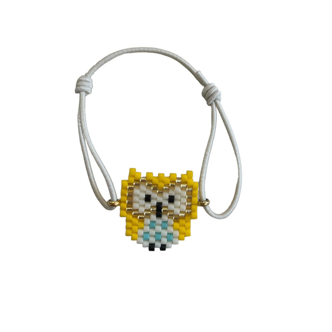 Kids Bracelet Owl Yellow - مجوهرات