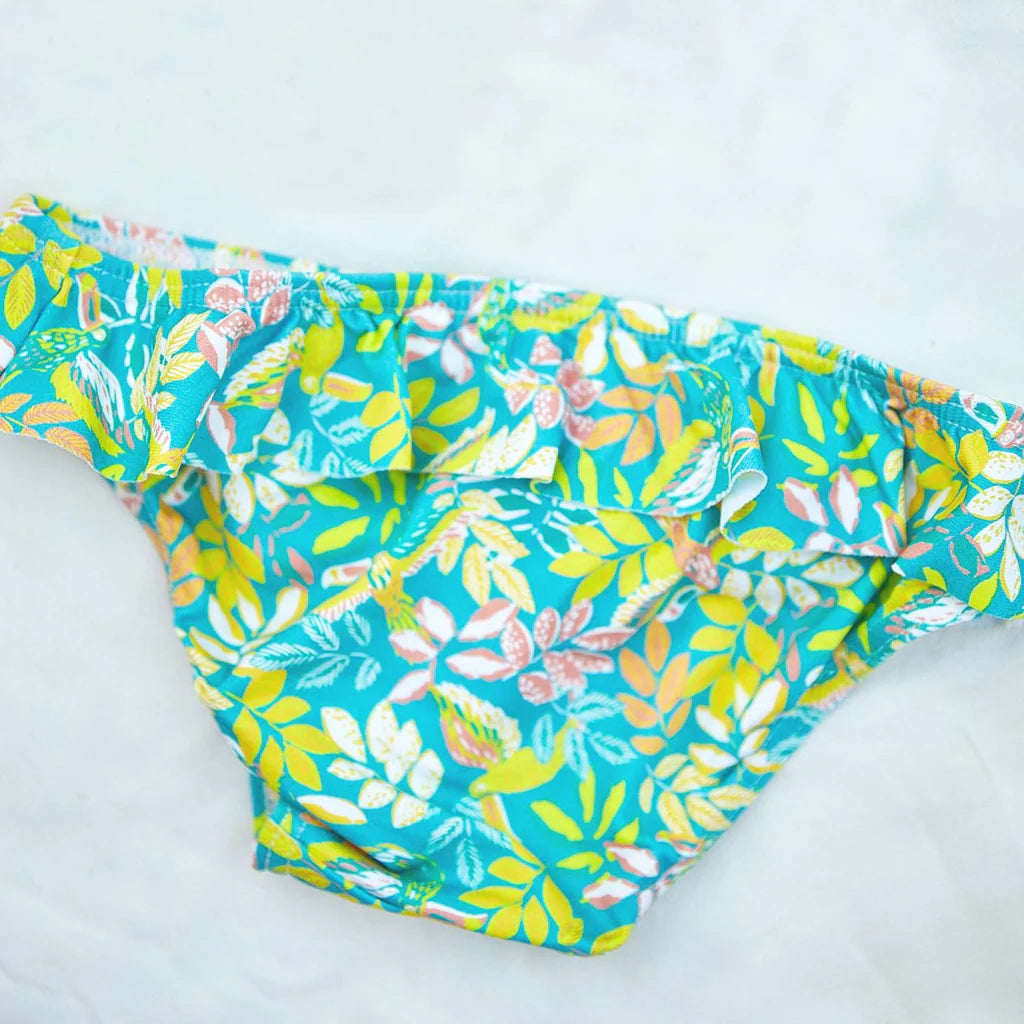 Baby Girls Swim Pants Blue Toucan - ملابس سباحة