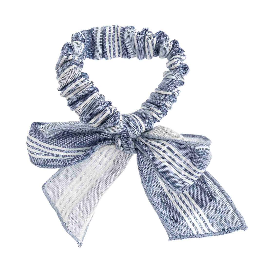 Scrunchie Striped Blue - يلهث