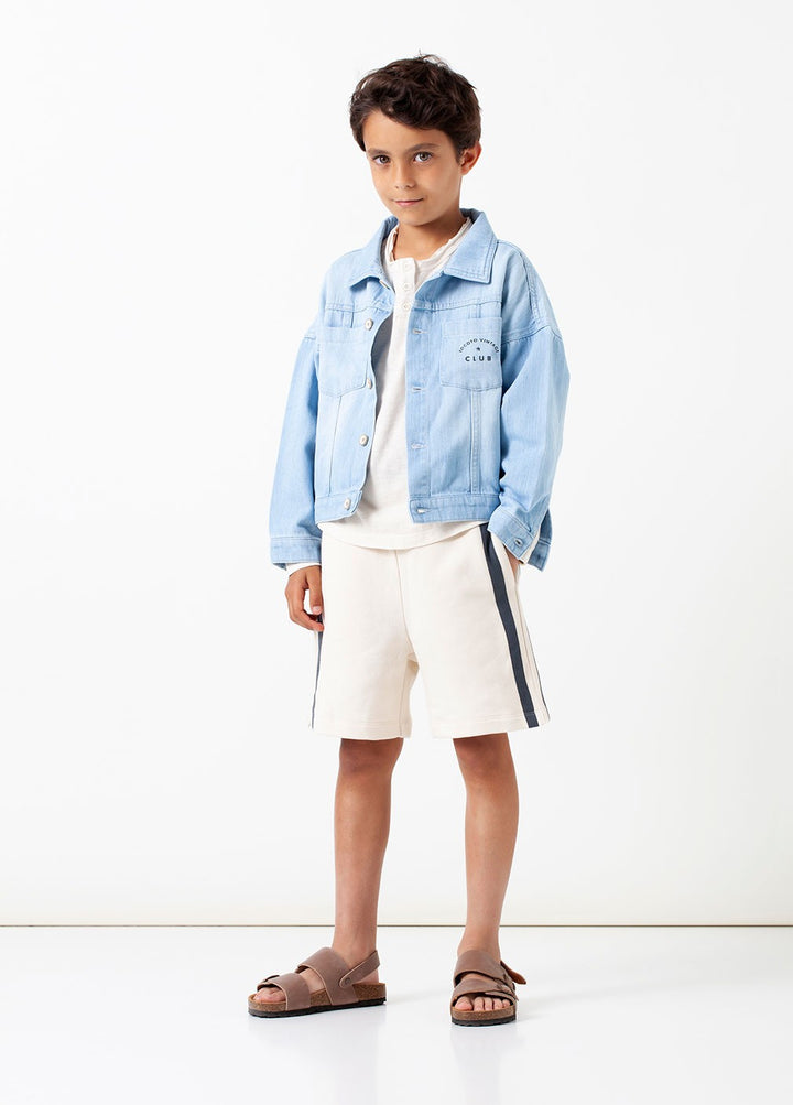 Short Boy Vertical Stripe - قصيرة