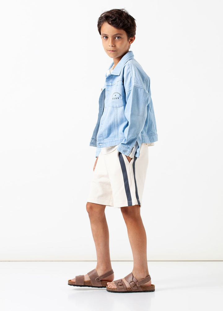 Short Boy Vertical Stripe - قصيرة