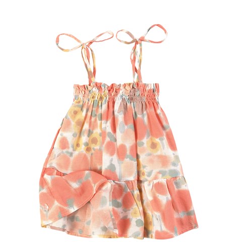 Skirt with Bloomer Flower Print - فستان