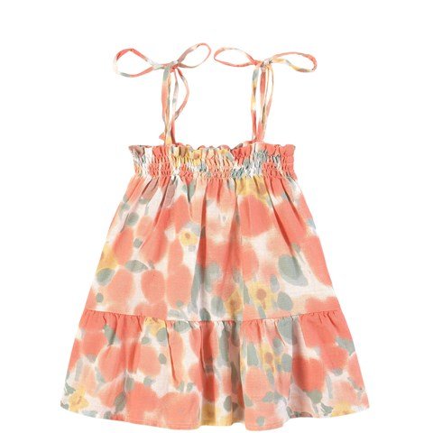 Skirt with Bloomer Flower Print - فستان